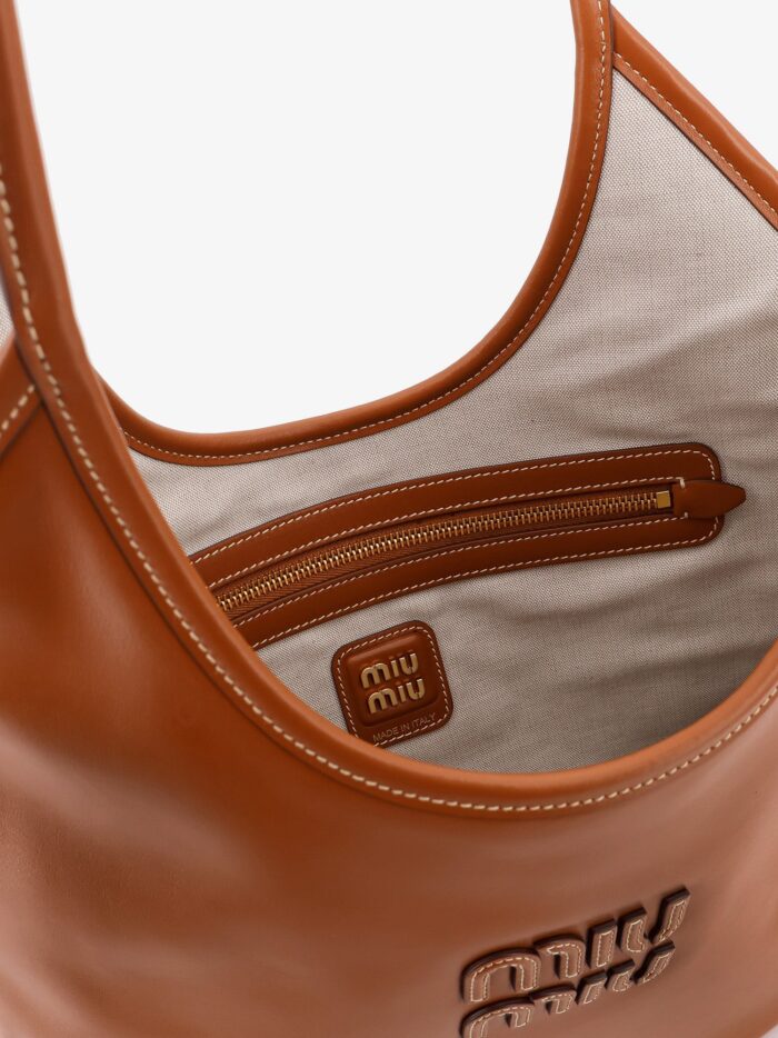 Miu Miu Ivy Leather Shoulder Bag