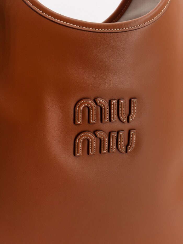 Miu Miu Ivy Leather Shoulder Bag