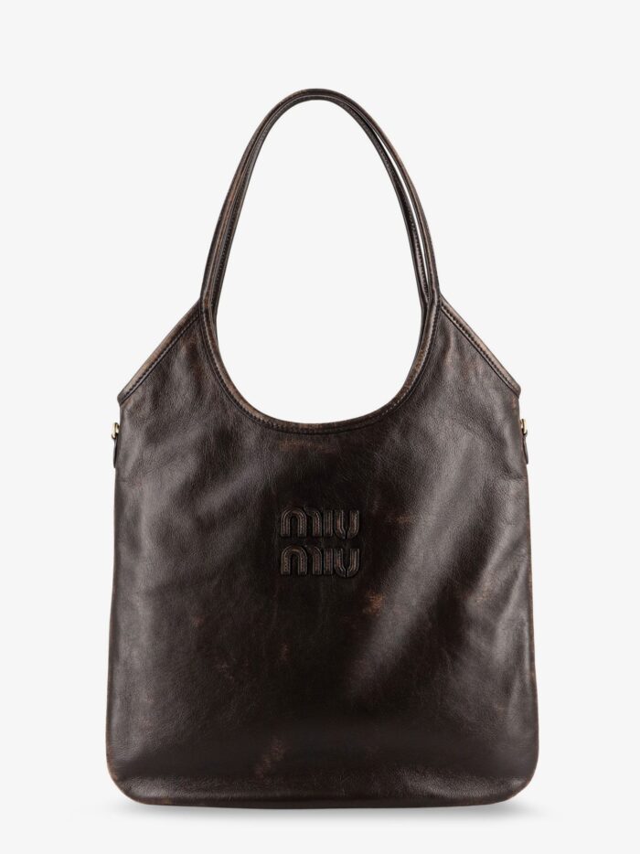 Miu Miu Ivy Leather Shoulder Bag