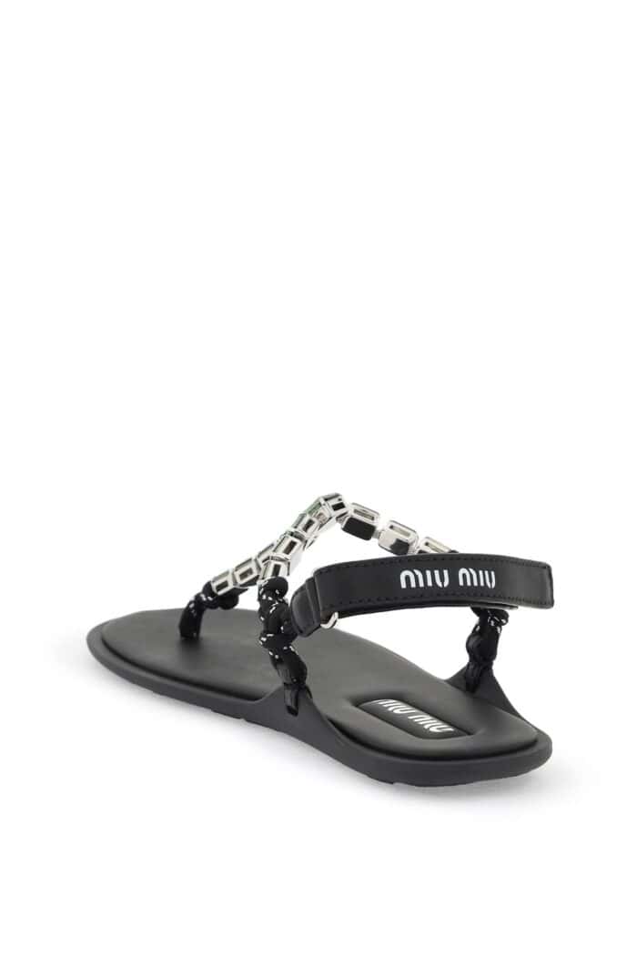 MIU MIU "jeweled Flip-flop