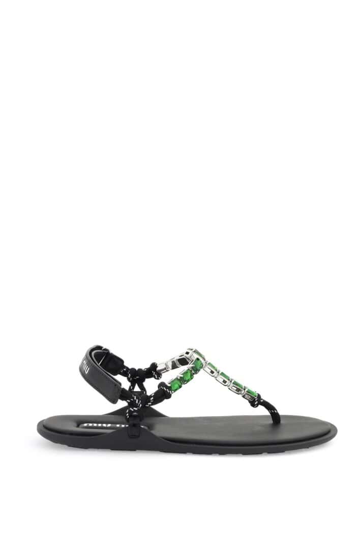 MIU MIU "jeweled Flip-flop