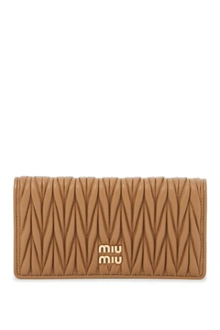 MIU MIU Large Matelass Nappa