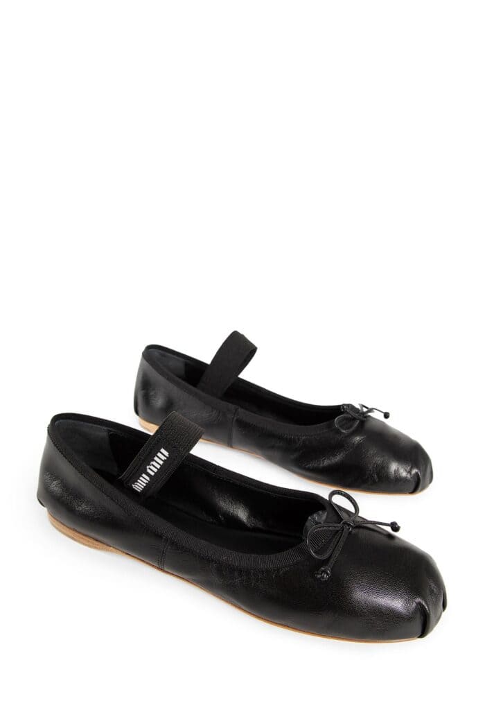 MIU MIU Leather Ballerinas