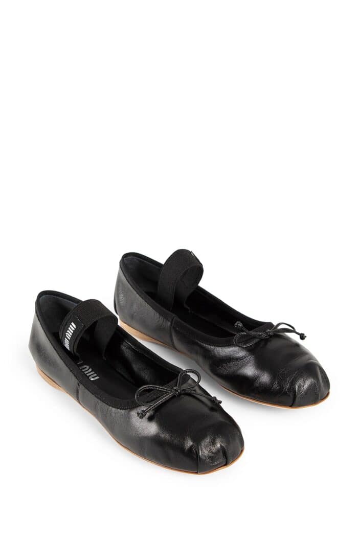 MIU MIU Leather Ballerinas