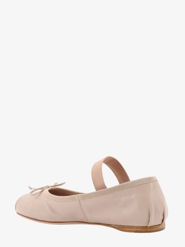 Miu Miu Leather Ballerinas