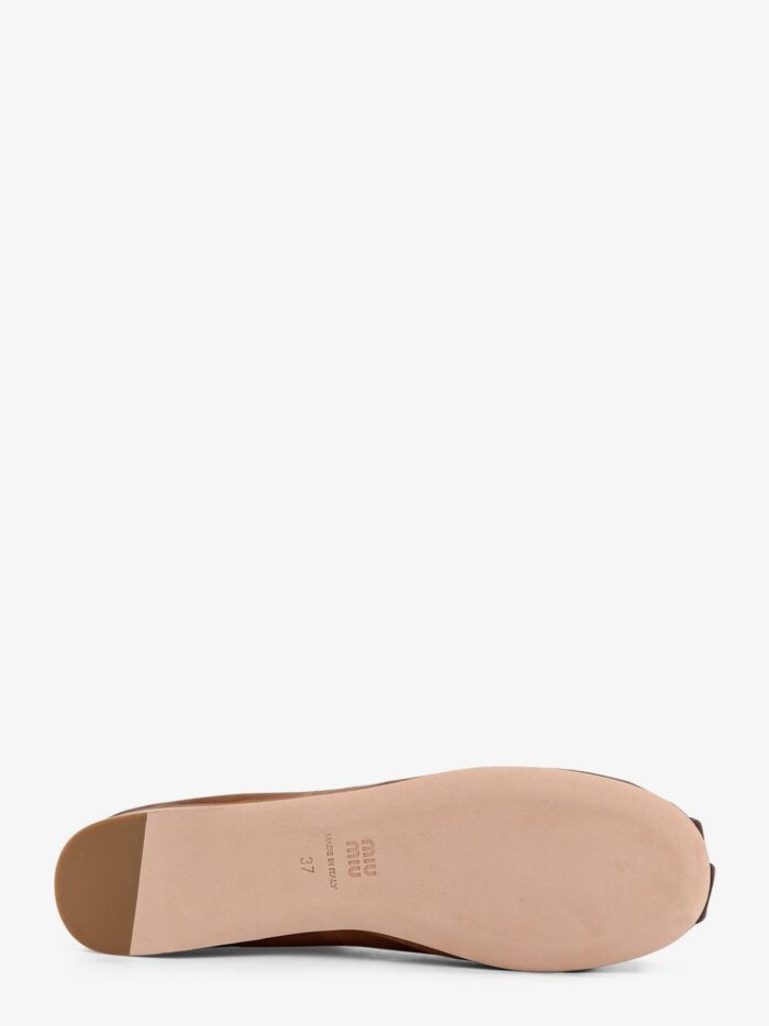 Miu Miu Leather Ballerinas