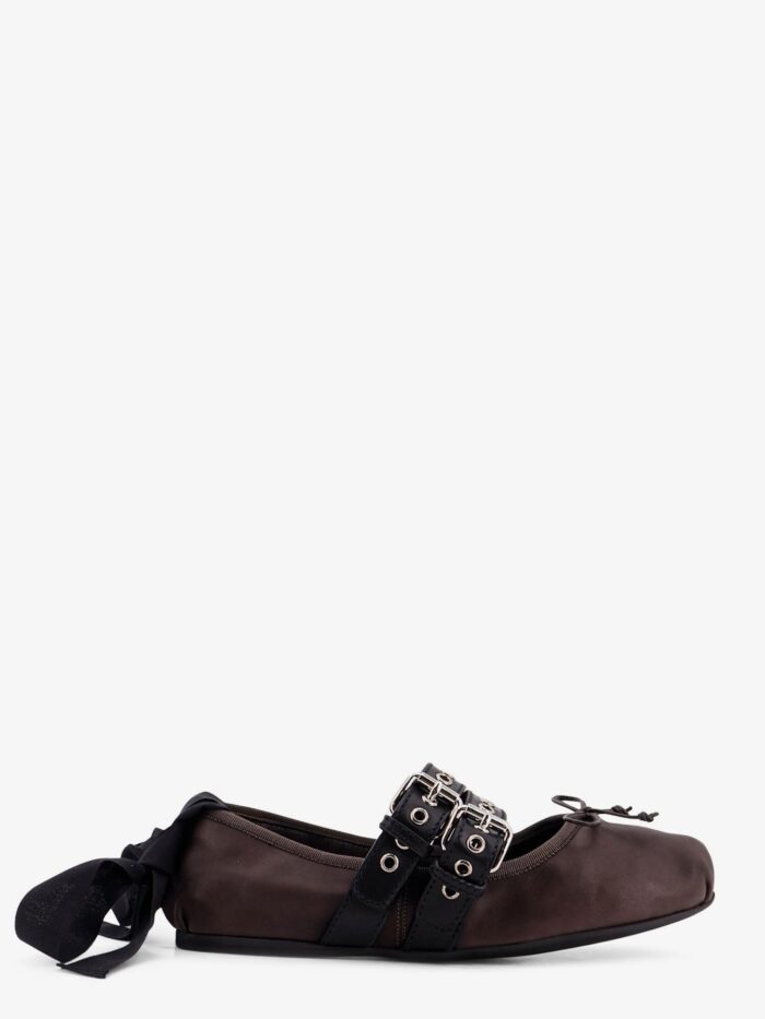 miu miu leather ballerinas Miu Miu Leather Ballerinas