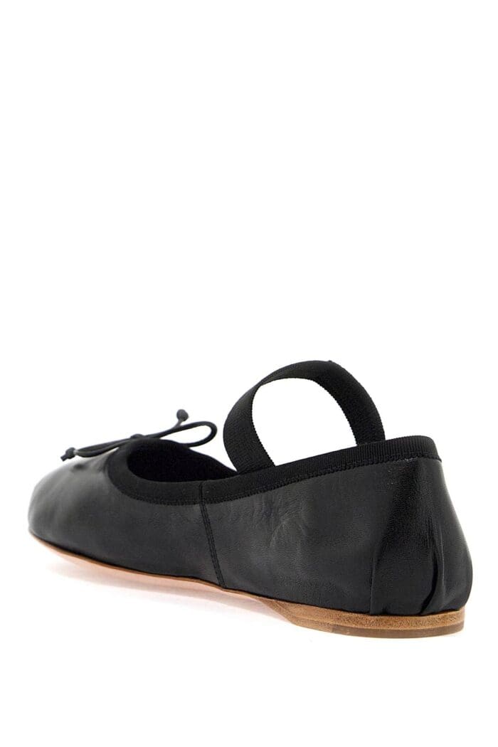 MIU MIU Leather Ballet Flats