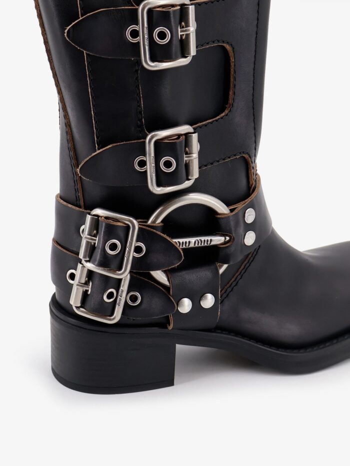 Miu Miu Leather Boots