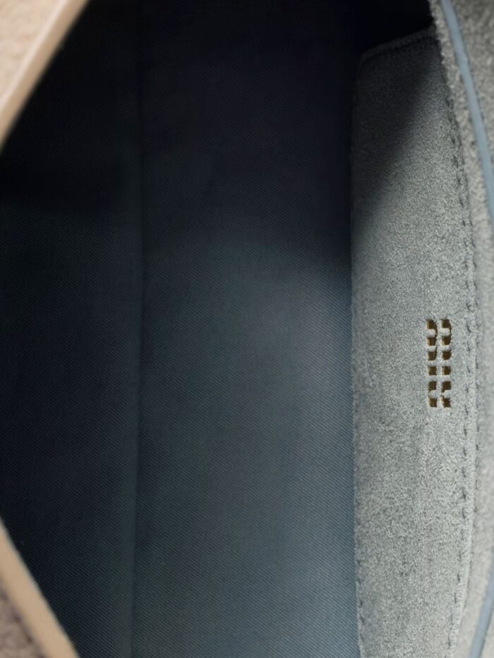 Miu Miu Leather Crossbody Bag With Logo On The Front