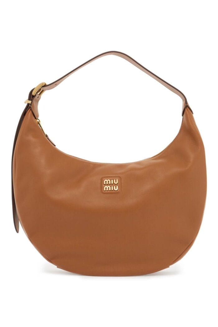 MIU MIU Leather Hobo Bag