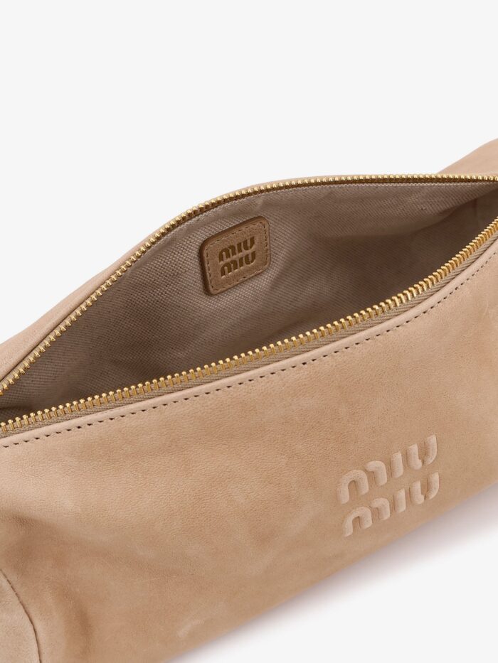 Miu Miu Leather Mini Aviator Bag