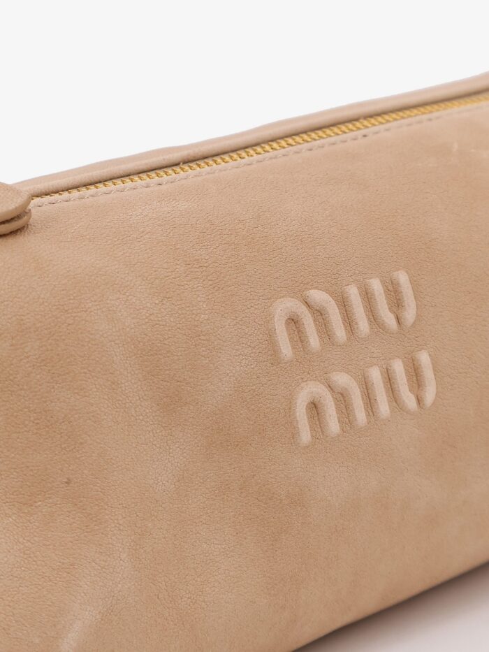 Miu Miu Leather Mini Aviator Bag