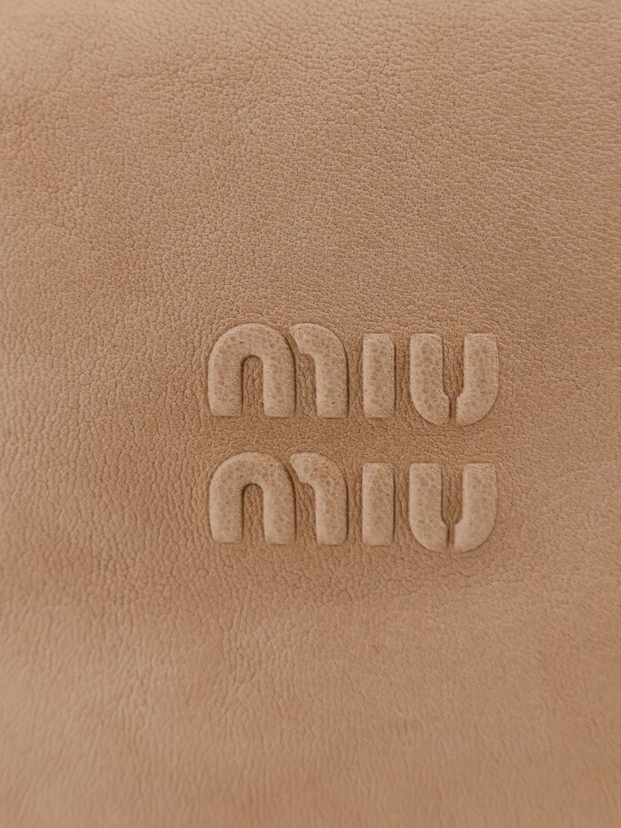 Miu Miu Leather Pouch Handbag