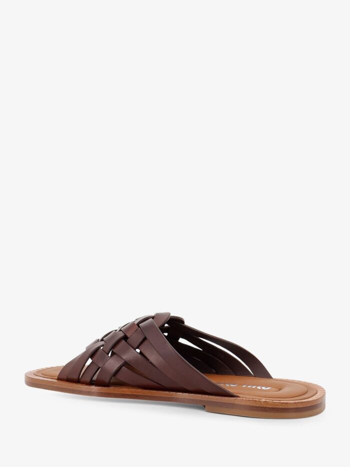 Miu Miu Leather Sandals