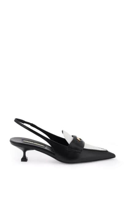 Miu Miu Leather Slingback Pumps