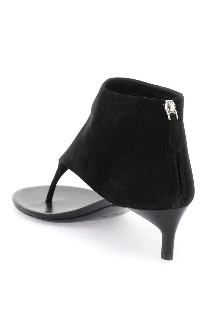 Miu Miu Leather Thong Booties