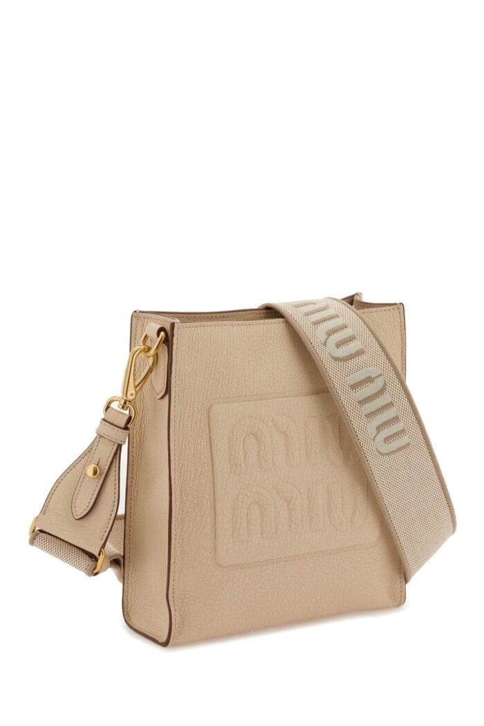 Miu Miu Madras Leather Crossbody Bag