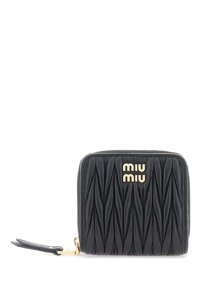 MIU MIU Matelass Nappa Leather Wallet