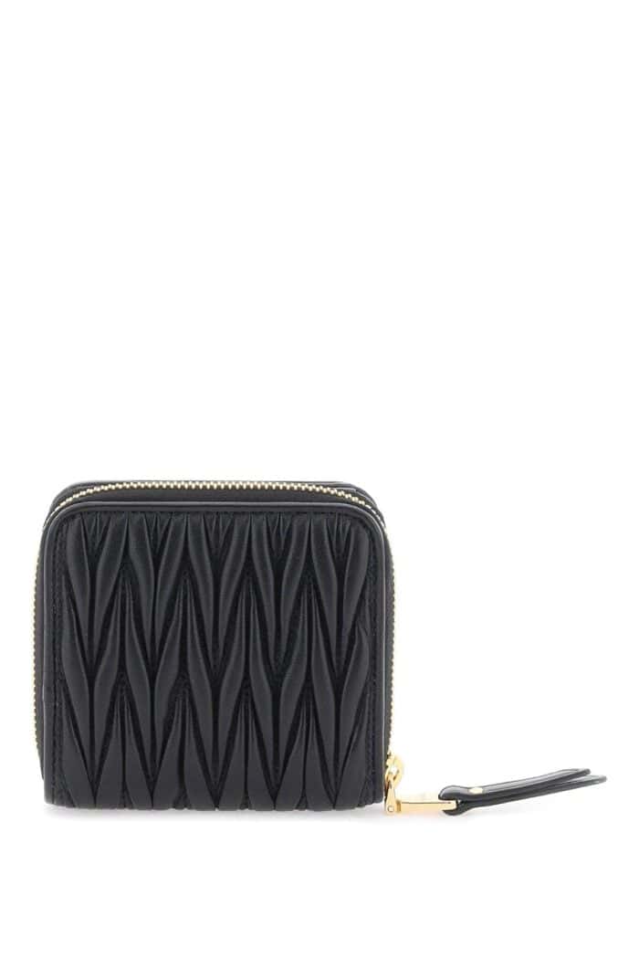 MIU MIU Matelass Nappa Leather Wallet