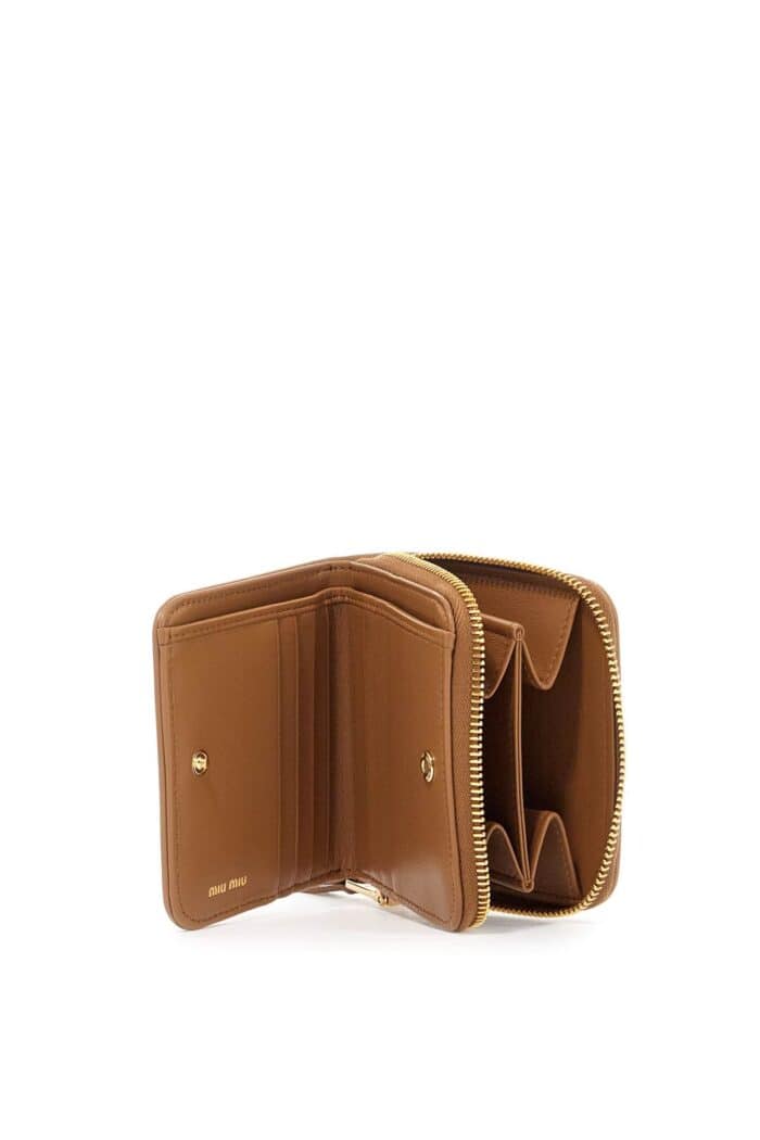 MIU MIU Matelass Nappa Leather Wallet