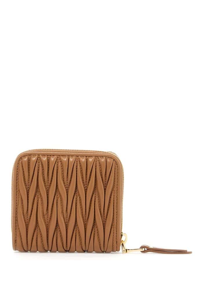 MIU MIU Matelass Nappa Leather Wallet