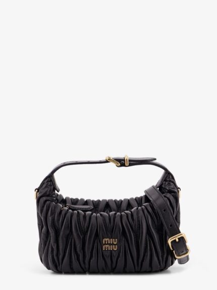 Miu Miu Matelassé Leather Handbag