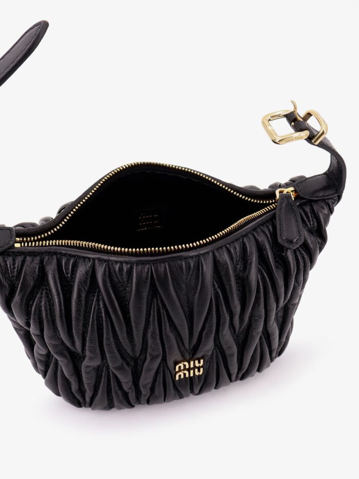 Miu Miu Matelassé Leather Handbag