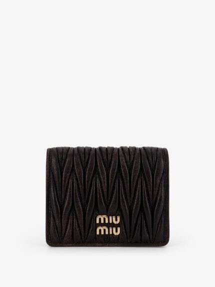 Miu Miu Matelassé Leather Wallet