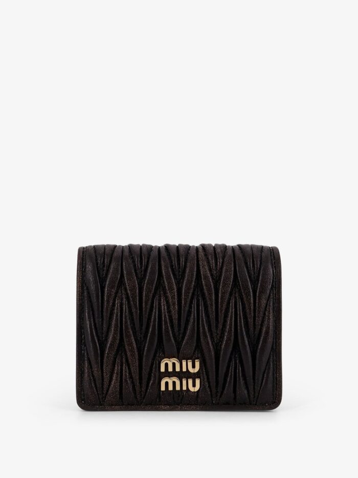 Miu Miu Matelassé Leather Wallet