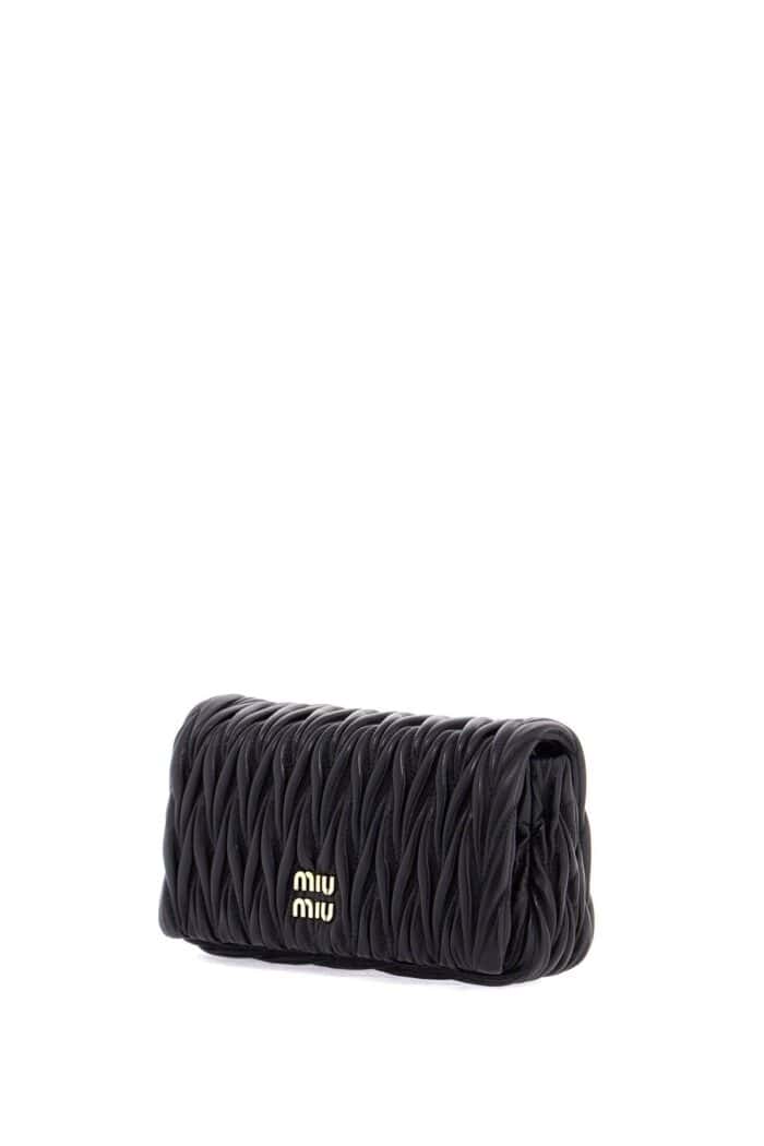 MIU MIU Matelasse Nappa Leather Mini Crossbody Bag