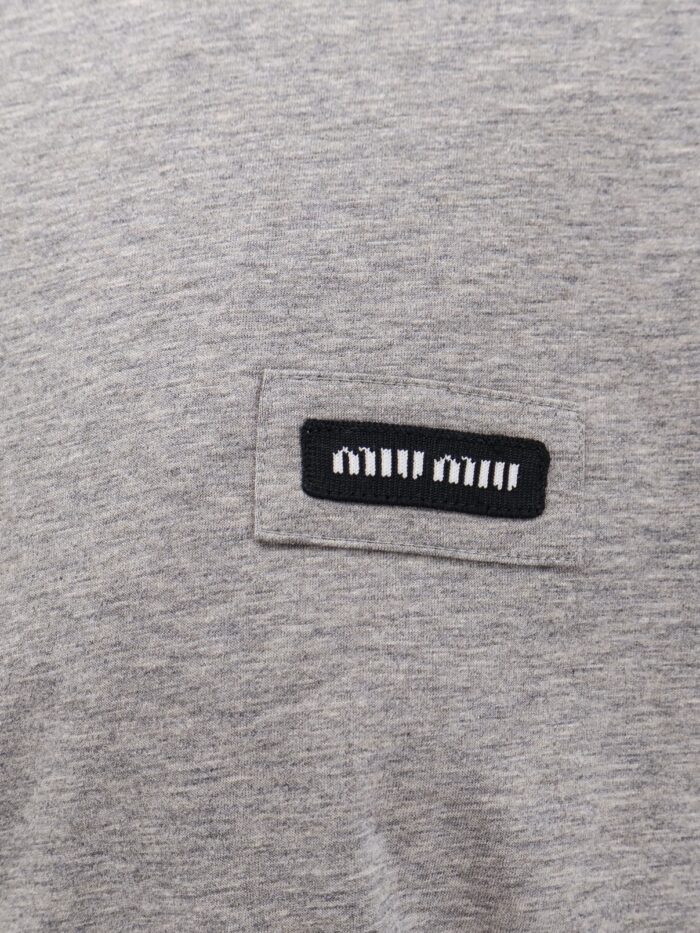 Miu Miu Mélange Jersey Sweatshirt