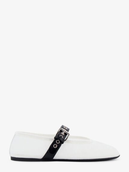 Miu Miu Mesh Fabric Ballerinas