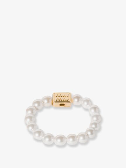 Miu Miu Metal And Perals Bracelet