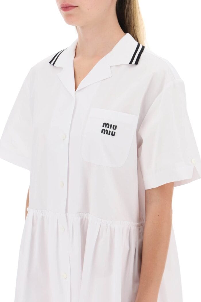 Miu Miu Mini Shirt Dress