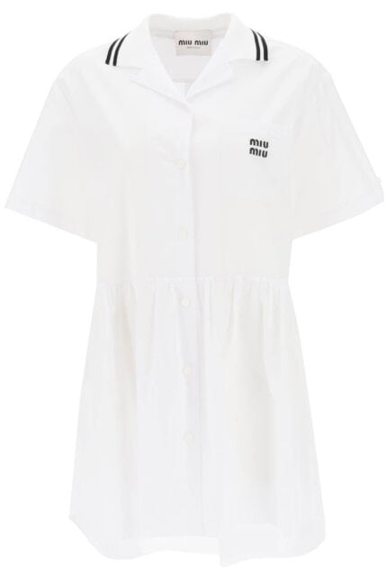 Miu Miu Mini Shirt Dress