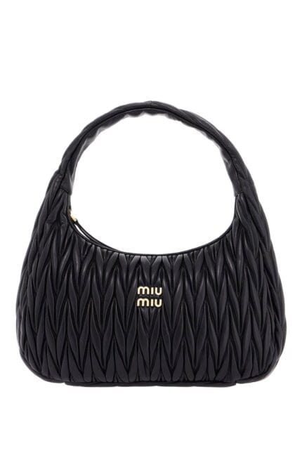 MIU MIU Miu Wander Small Hobo Bag