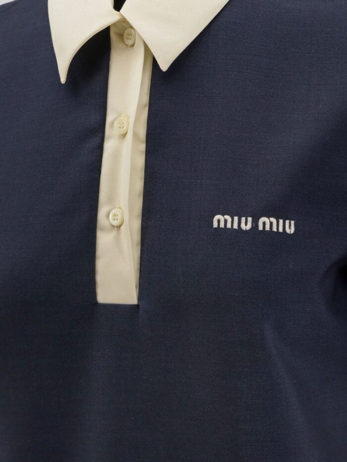 Miu Miu Mohair And Virgin Wool Short Dress