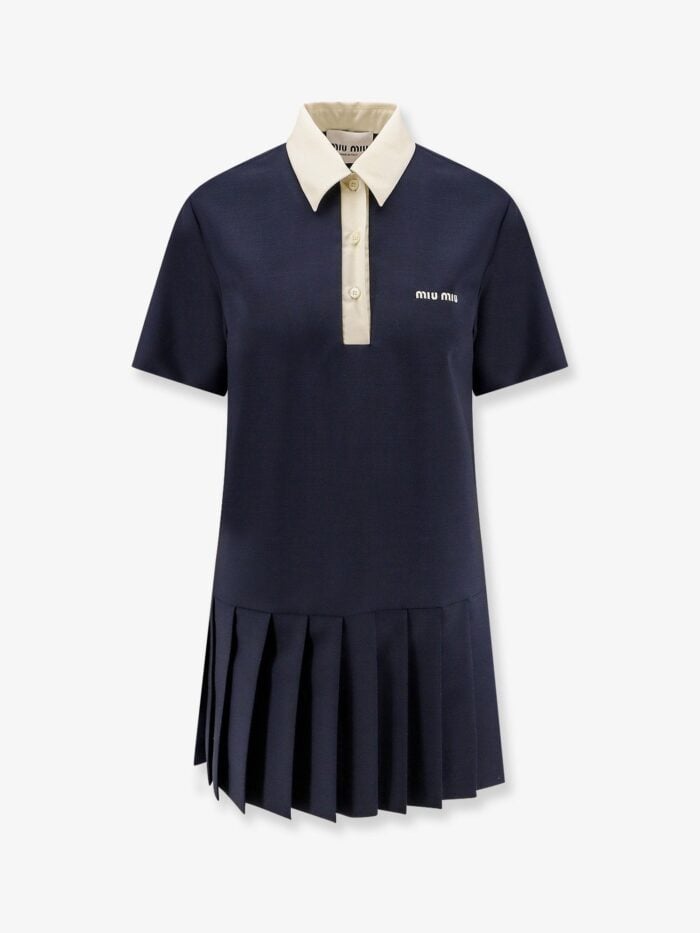 Miu Miu Mohair And Virgin Wool Short Dress