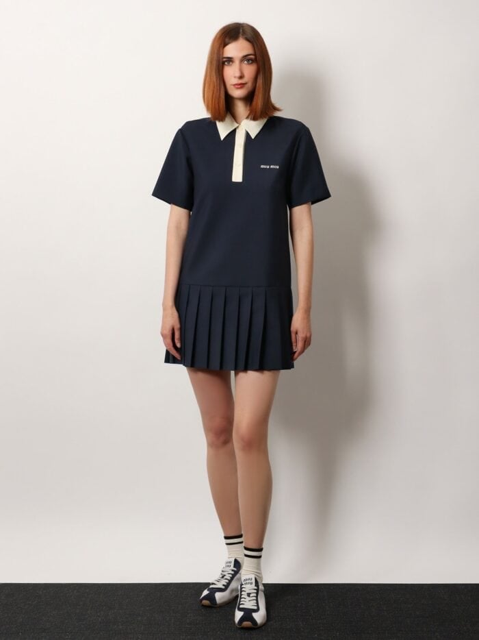 Miu Miu Mohair And Virgin Wool Short Dress