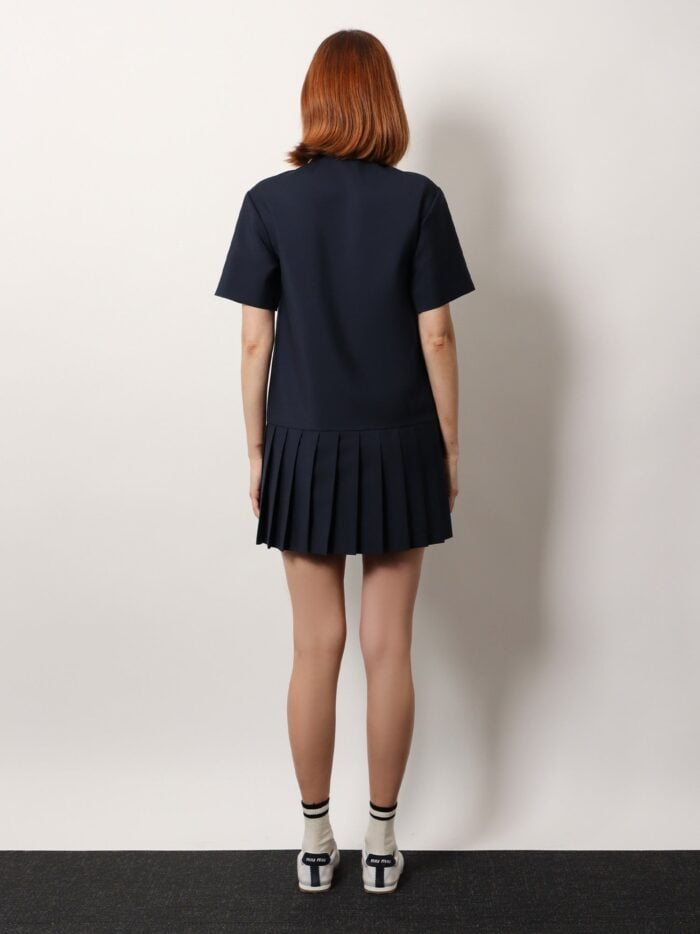 Miu Miu Mohair And Virgin Wool Short Dress