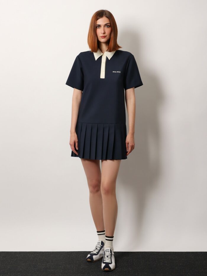 Miu Miu Mohair And Virgin Wool Short Dress