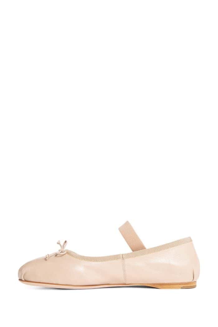 MIU MIU Nappa Ballerinas