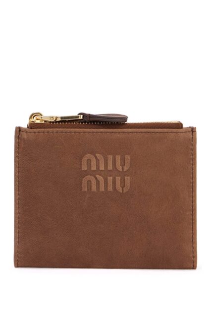 MIU MIU Nappa Leather Bi-fold Wallet