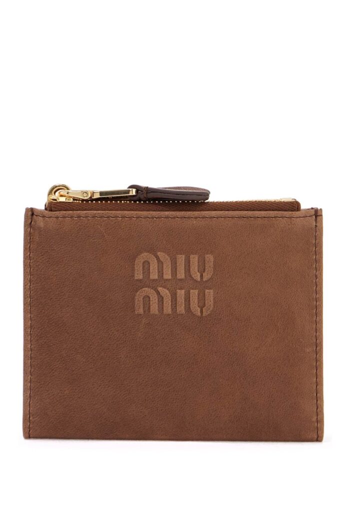 MIU MIU Nappa Leather Bi-fold Wallet