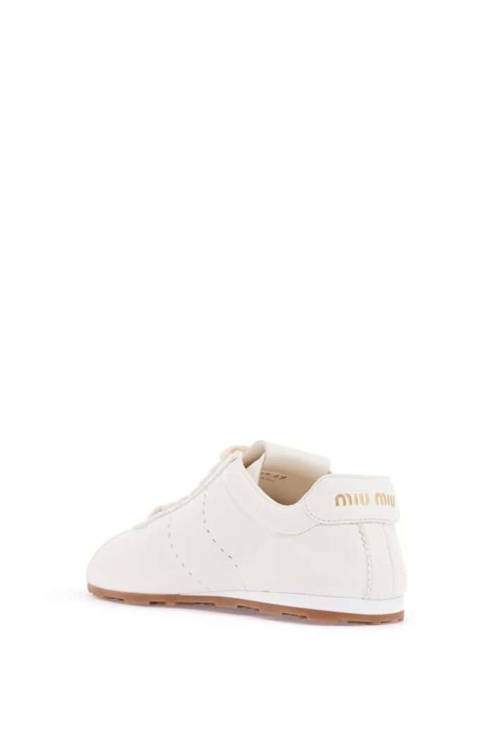 MIU MIU Nappa Leather Sneakers For