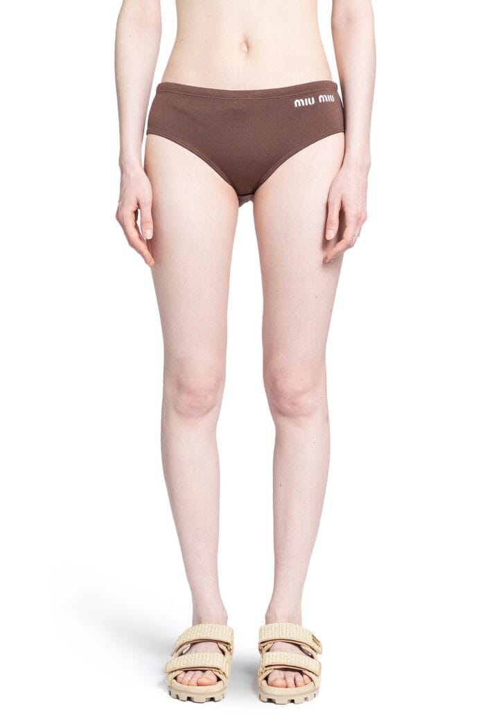 MIU MIU Nylon Swimsuit Shorts