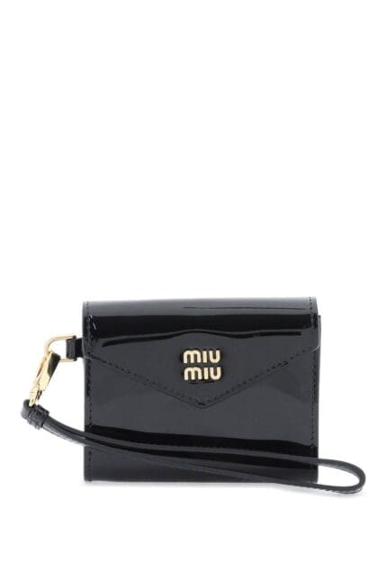 MIU MIU Patent Leather Cardholder