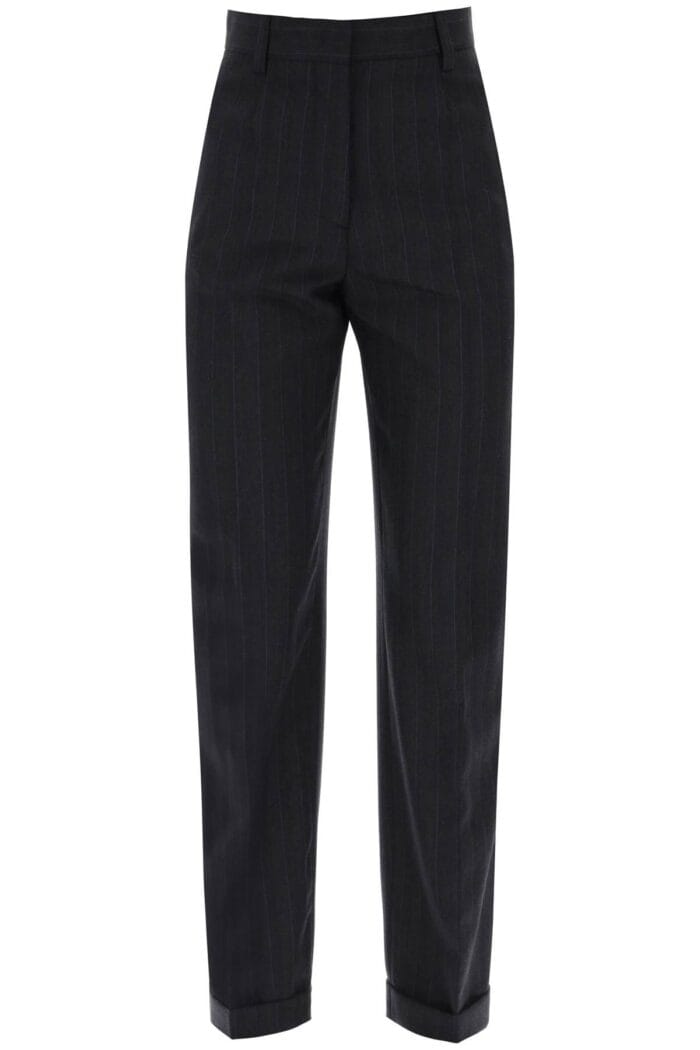 Miu Miu Pinstriped Wool Pants