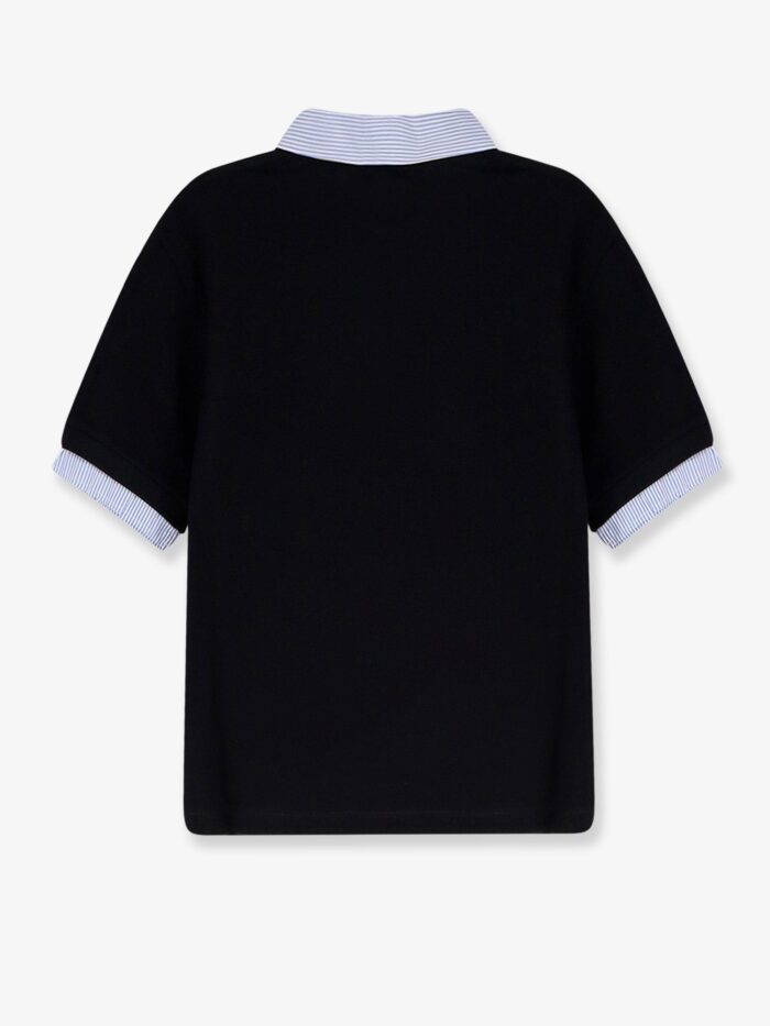 Miu Miu Piquet Cotton Polo Shirt